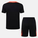 Conjunto Seleção Brasileira 2024/25 - Preto e Laranja